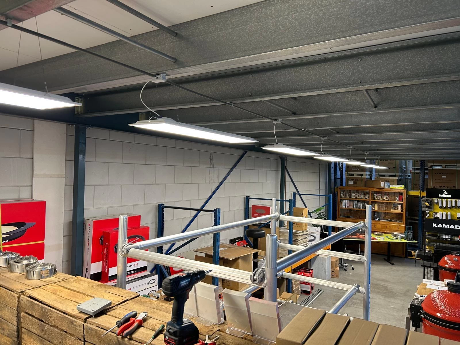 Project Led verlichting BBQ hal Alkmaar